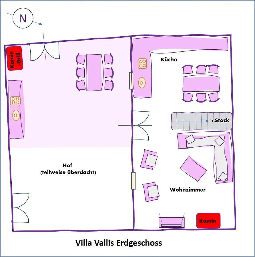 Domaine Vinodolsun Zwei Villen, Ein Grundstueck Und Platz Fuer Bis Zu 20 Personen Bribir  Bribir (Primorje-Gorski Kotar)
